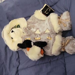 Plush Eskimo Polar Bear & Penguin Toy North Pole Bearington Bear Iggy and Lou